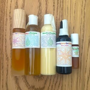 5 living libation products- see photo for details and original retail prices